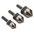 Clarke Cht531 Countersink Flutes Set 3pcs