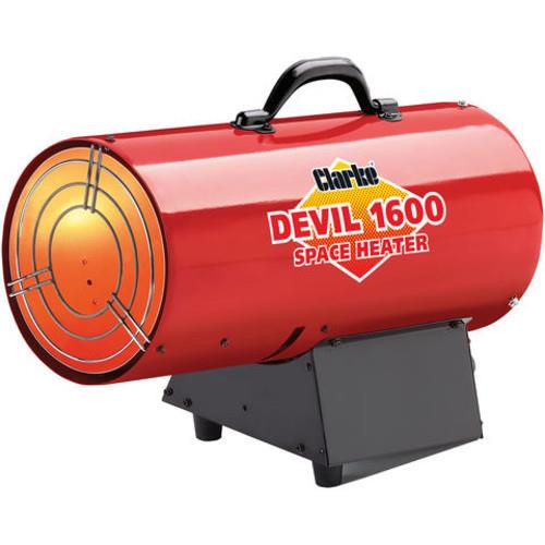 Clarke Devil 1600 Propane  Space Heater 240v