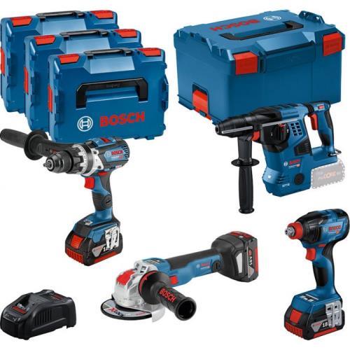 Bosch 4pce 18v Kit Lbo+4