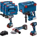 Bosch 4pce 18v Kit Lbo+4