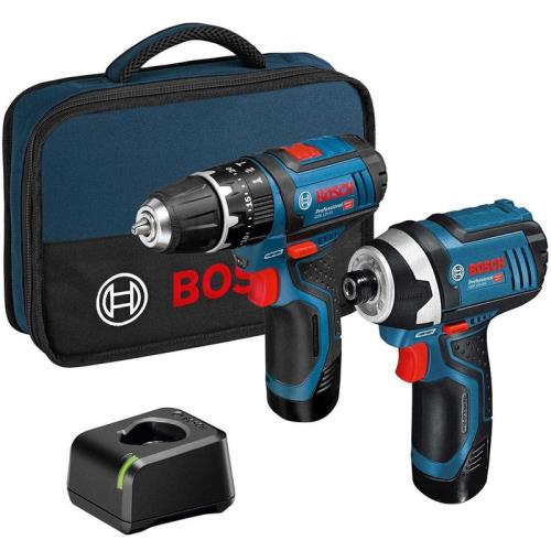 Bosch 12v Gdr12v-15 + Gdr12v-105 Twin Kit