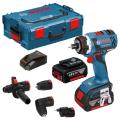 Bosch Gsr18v-ec 18v Drill C/w 4 X Heads
