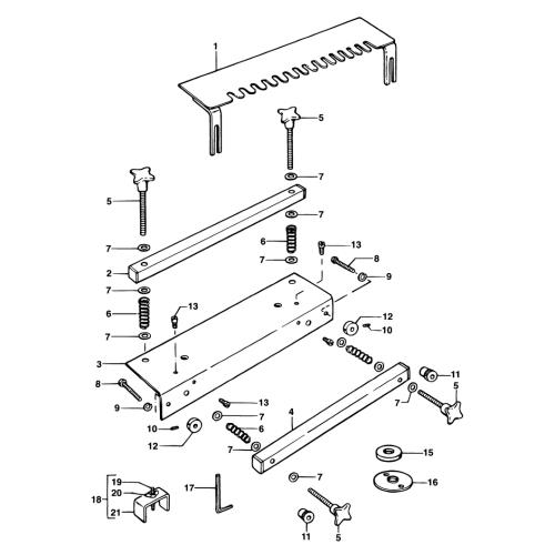 Dewalt De6251 Dovetail Jig Dw613/620/621