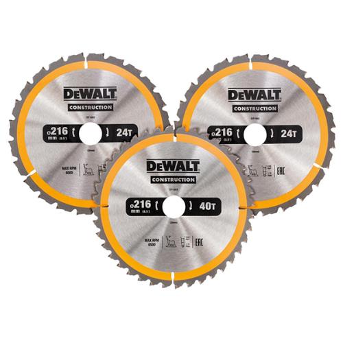 Dewalt Dt1963qz 250mm Tct Blade (pk3)