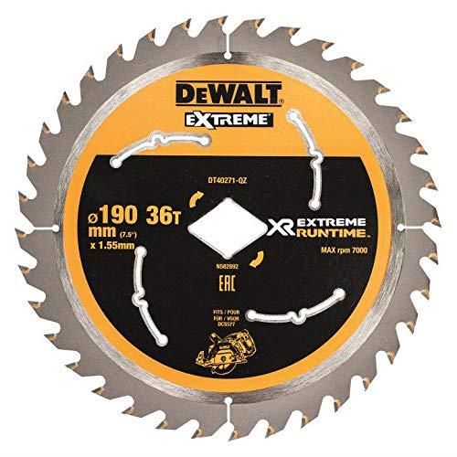 Dewalt Dt40271 190x36t Diamond Bore Tct Blade