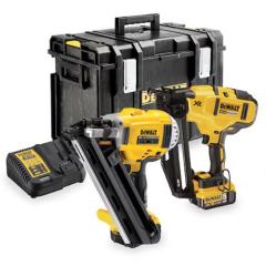 Dewalt Dck246p2 18v Li-ion Nailer Twin Kit