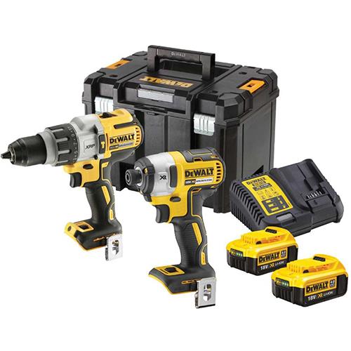 Dewalt Dck276m2t 18v 2pce Brushless Kit 4ah
