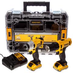 Dewalt Dck211d2t 10.8v 2pce Kit