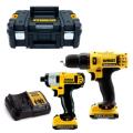 Dewalt Dck218d2t 10v 2pce Kit 2x 2ah Batts