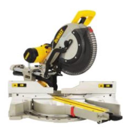 Dewalt Dws780 110v Double Compound Mitre Saw