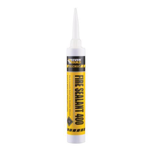 Everbuild Fire Sealant 400 Silicone White