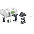 Festool Cordless Drill Txs 2,6-set Gb