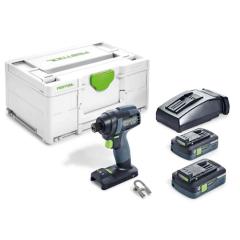 Festool Cordless Impact Drill Tid 18 Hpc 4,0