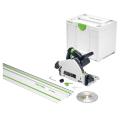 Festool Plunge-cut Saw Ts 55 Feq-plus-fs 110v