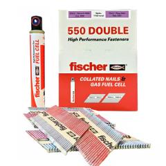 Fischer 540484 550 Double Nail Pack 90/75