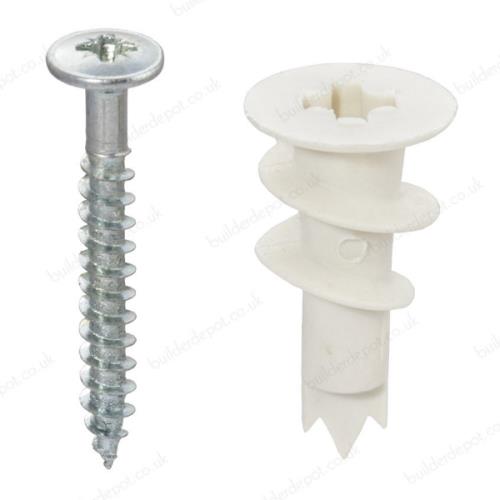 Fischer 503074 Nylon Self Drill Plugs (25)