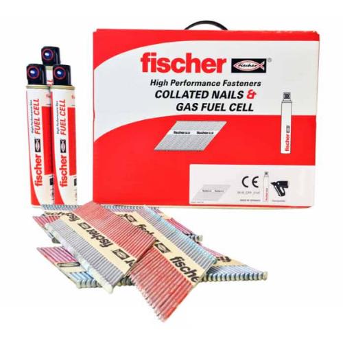 Fischer 534704 1st Fixnail 2.8 X 64 Ring Galv