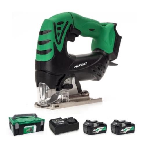 Hikoki Cj18dsl 18v Jigsaw C/w 2 X 5ah Batt