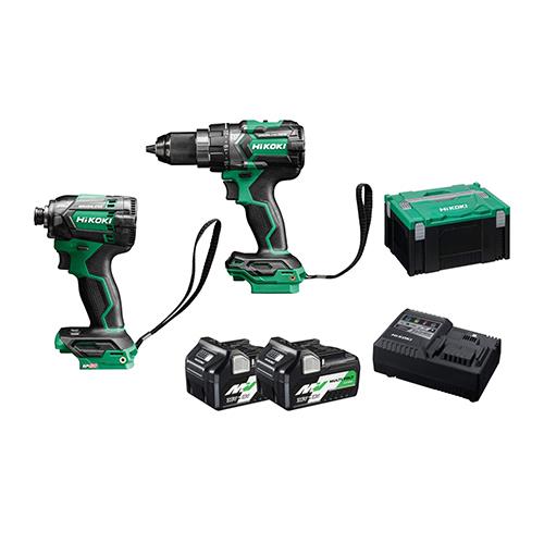 Hikoki Kc18dcjaz 18v Combi & Impact Kit