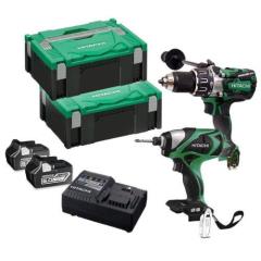 Hikoki Kc18dpl/ja 18v Combi & I/driver Kit
