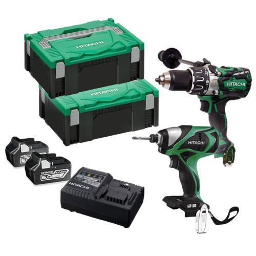 Hikoki Kc18dpl/ja 18v Combi & I/driver Kit