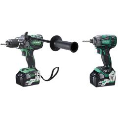 Hikoki Dv36dax & Wh36db 36v B/l Twinpack