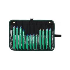 Hitachi 12pc Assortment Roll Up Bag Sabre Bla