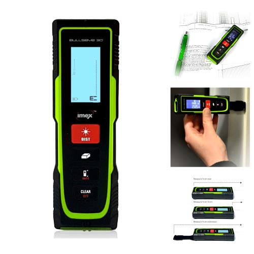 Imex Be30 Bullseye 30m Laser Distance Measure