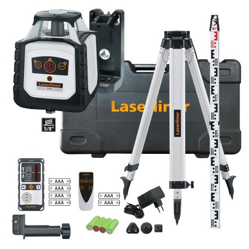 Laserliner Cubus 210s Red Rotary Laser Kit
