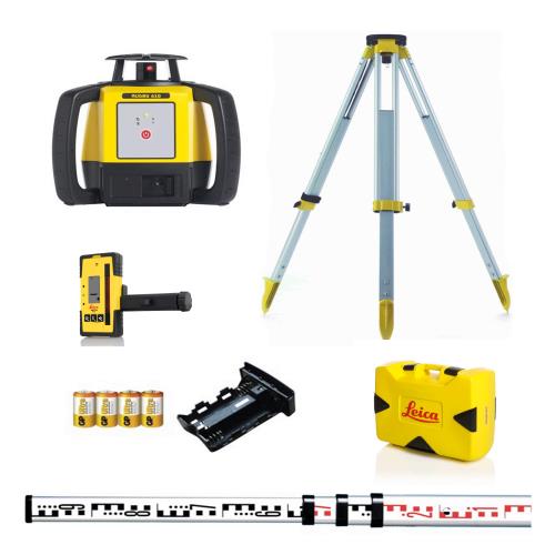 Leica Rugby 610 Laser Level Kit (alkaline)