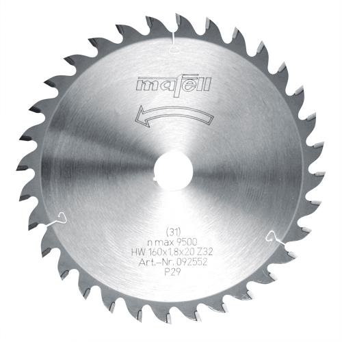 Mafell 160mm Tct Circular Saw Blade 32t