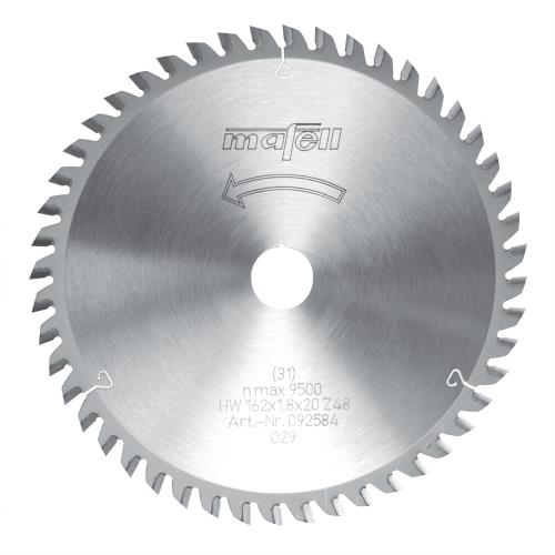 Mafell 162mm Tct Circular Saw Blade 48t