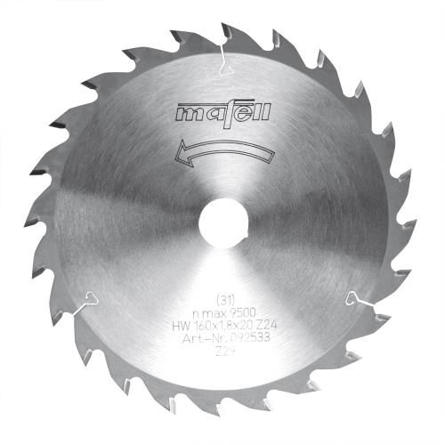 Mafell 160mm Tct Circular Saw Blade 24t