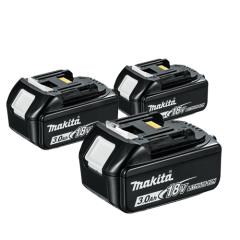 Makita Bl1830 18v 3.0ah Li-ion Battery X 3
