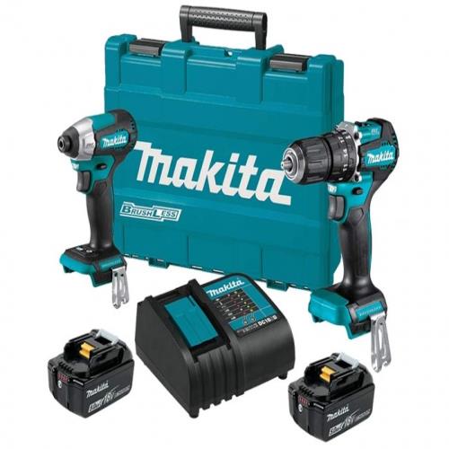 Makita Dlx2414st 2pc Li-on Brushless  Kit