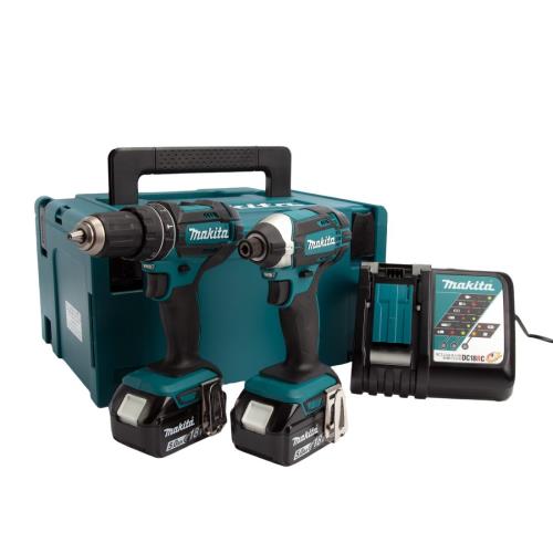 Makita Dlx2131tj 2pc Li-on Combi Kit 5ah X2