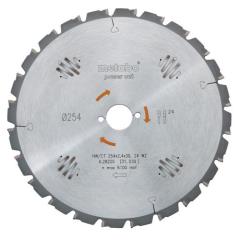 Metabo 628025000 254x30x24t Tc Blade