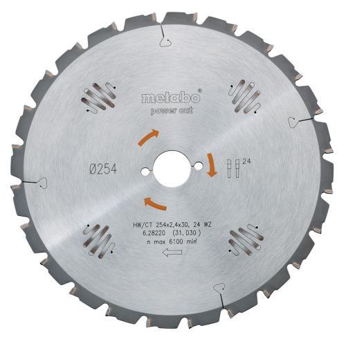 Metabo 628025000 254x30x24t Tc Blade