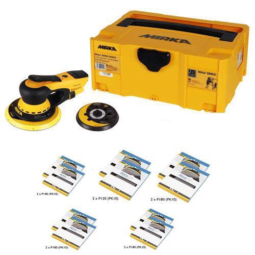 Mirka Deros 5650xcv Deco Kit 110v In Case C/w