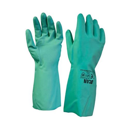 Scan Nitrile Gauntlets Size 9