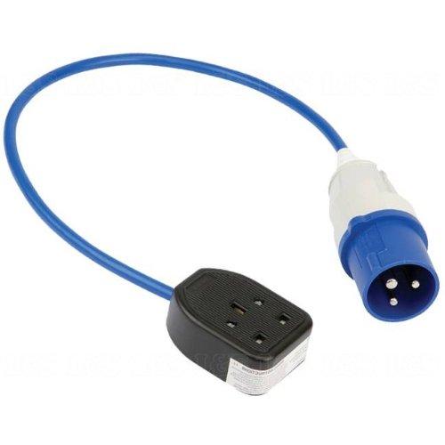 Site 16 Amp To 13 Amp 240v Adaptor