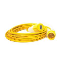 Site 110v 2.5mm 32amp Extension Lead 14m
