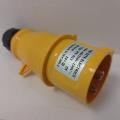 16 Amp 110v Yellow Plug