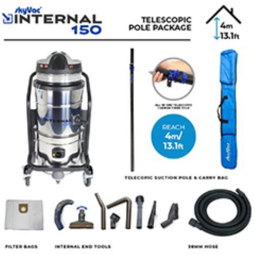 Skyvac Internal150 Telescopic Suc Pole 4m