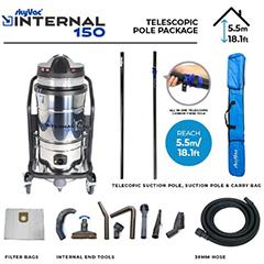 Skyvac Internal150 Telescopic Suc Pole 5.5m