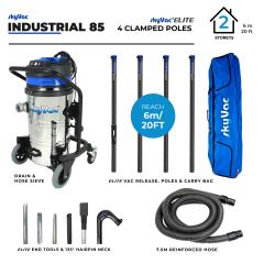Skyvac 85 Industrial 4 Pole (6m/20ft)240v