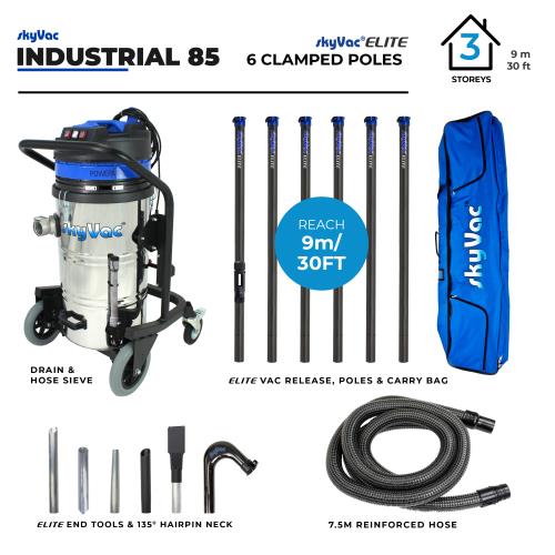 Skyvac 85 Industrial 6 Pole (9m/30ft)240v