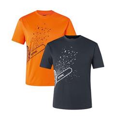 Stihl Dynamic Mag Cool T-shirt Sz S Orange