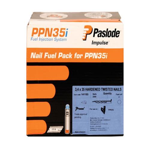 Paslode 141185 35mm Square Twisted Ppn35i