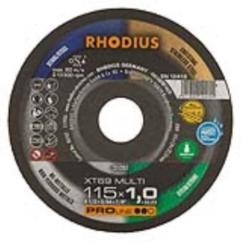 Rhodius Pack Of 10 Extra Thin Cutting Disc
